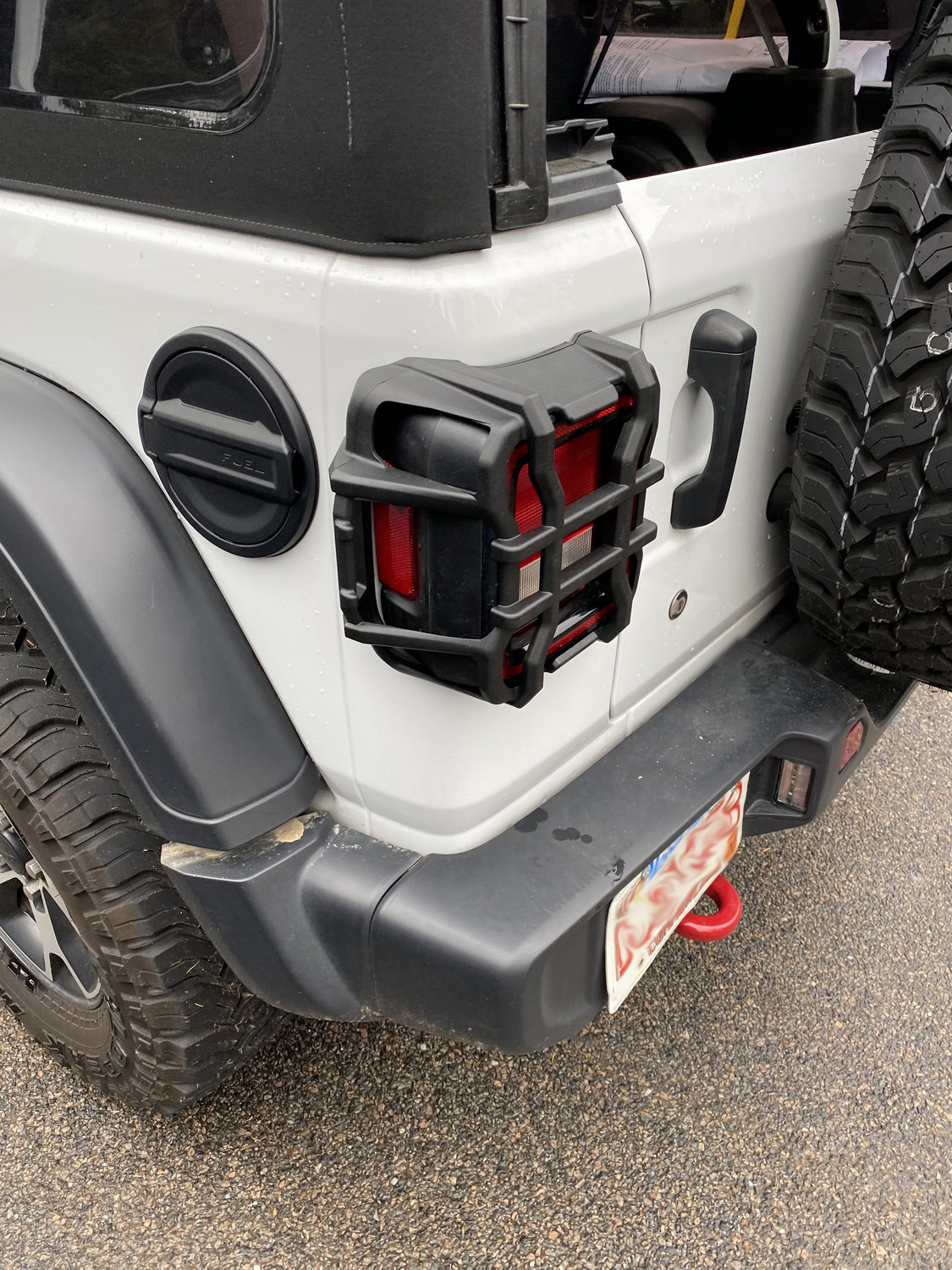 Rugged Ridge 11226.12 Elite Tail Light Guards for 1823 Jeep Wrangler JL with Factory LED Tail